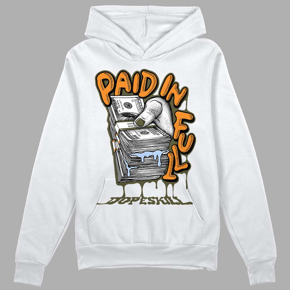 Olive 5s superstreetwear Hoodie Sweatshirt Paid In Full Graphic