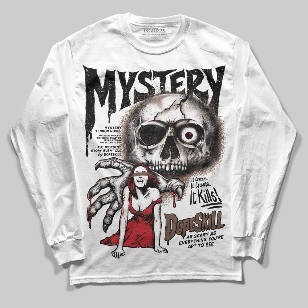Olive 9s superstreetwear Long Sleeve T-Shirt Mystery Ghostly Grasp Graphic