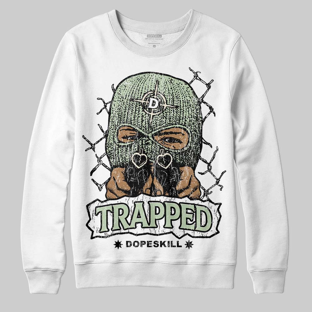 Seafoam 4s 2025 superstreetwear Sweatshirt New Trapped Graphic