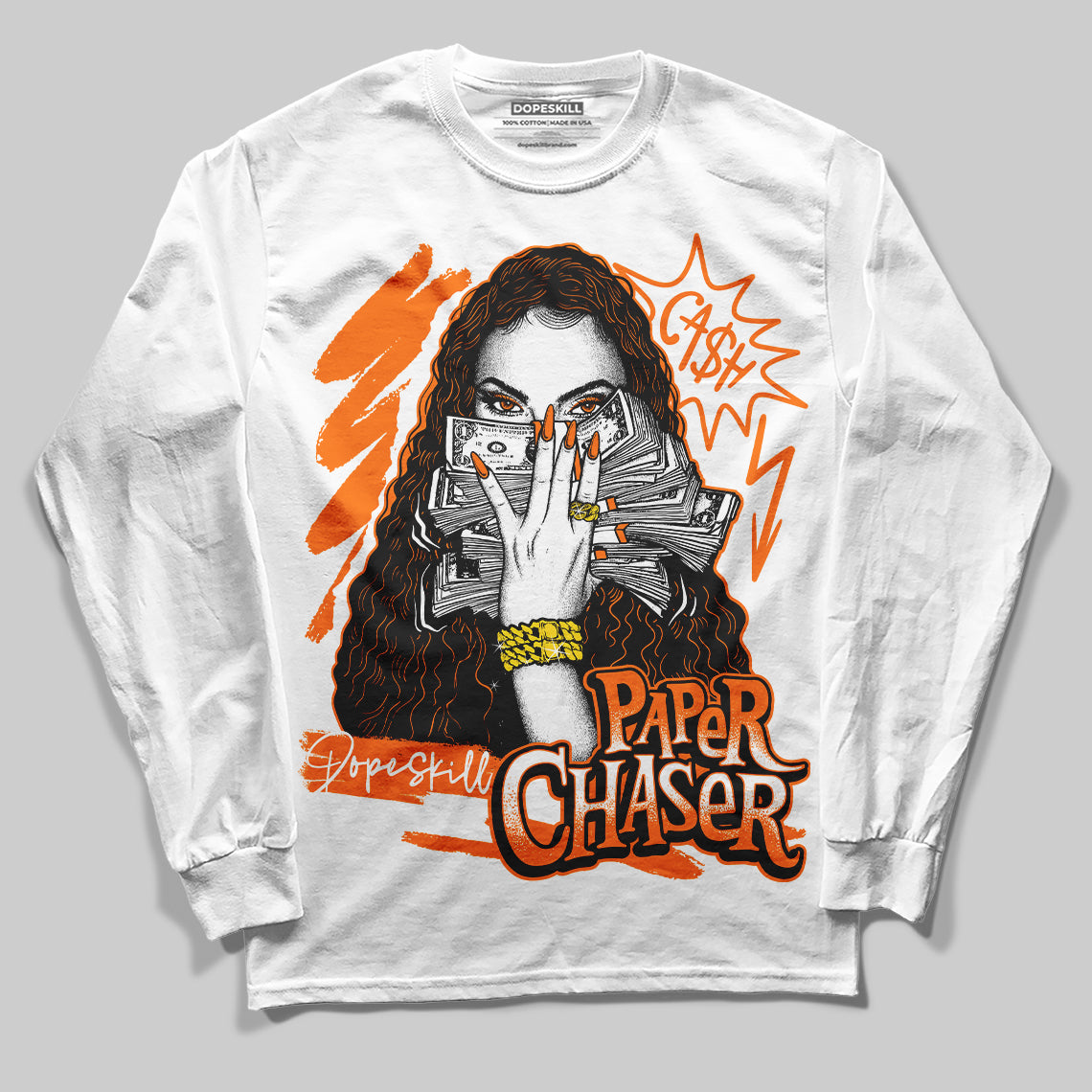 Dunk Low Magma Orange superstreetwear Long Sleeve T-Shirt NPC Graphic