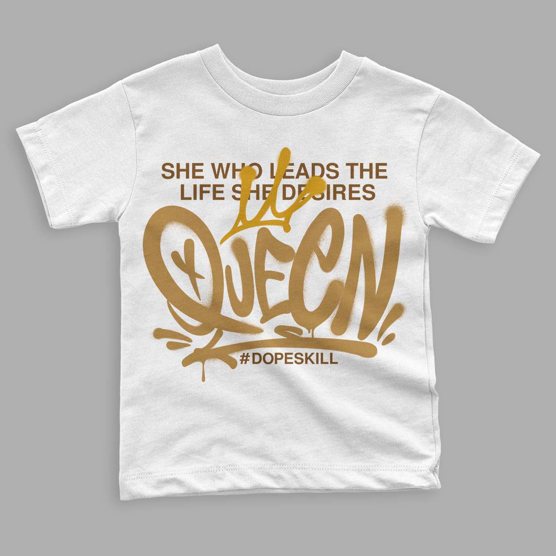 Wheat 13s superstreetwear Toddler Kids T-shirt Queen Graphic