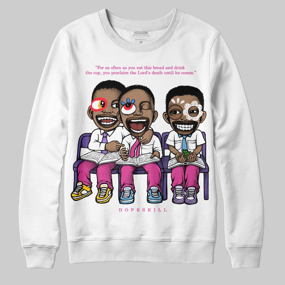 Dunk Active Fuchsia superstreetwear Sweatshirt First Sunday Graphic