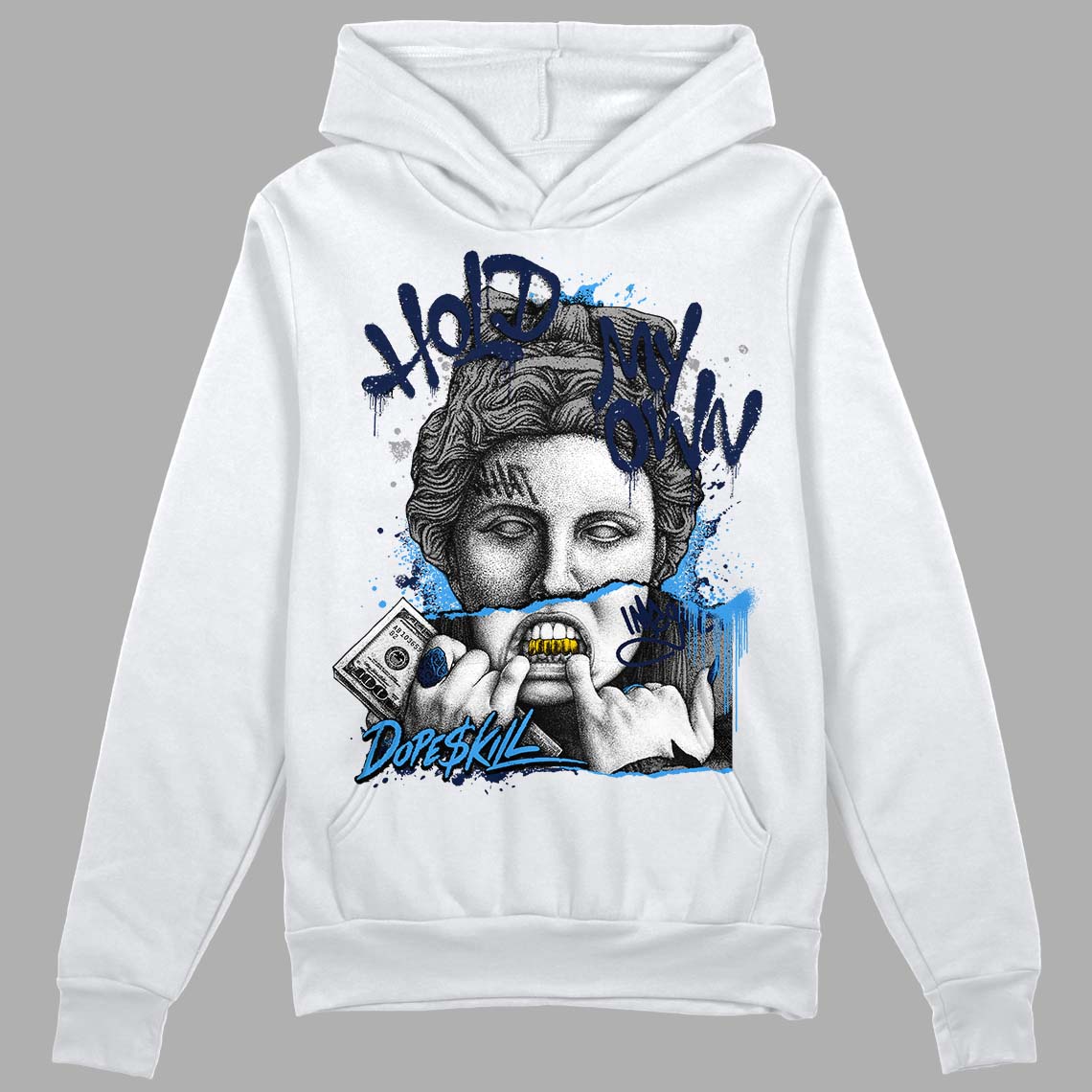 Midnight Navy 3s superstreetwear Hoodie Sweatshirt Hold My Own Graphic