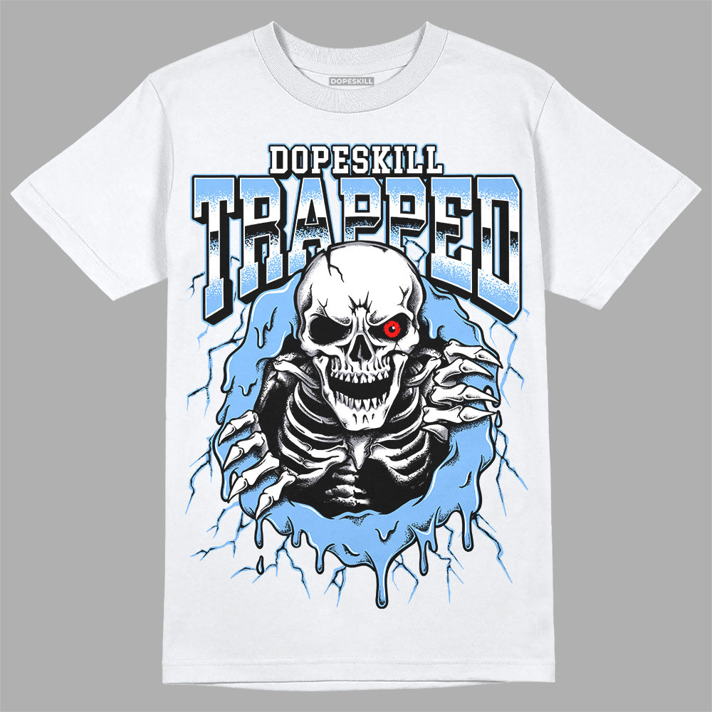 Powder Blue 9s superstreetwear T-Shirt Trapped Halloween Graphic