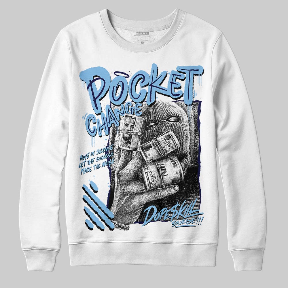 University Blue Collection superstreetwear Sweatshirt Pocket Change Graphic