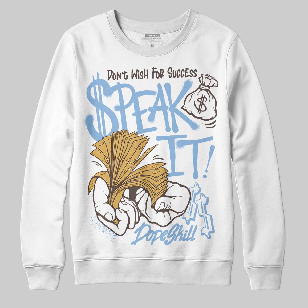 Handball Spezial Light Blue superstreetwear Sweatshirt Speak It Graphic