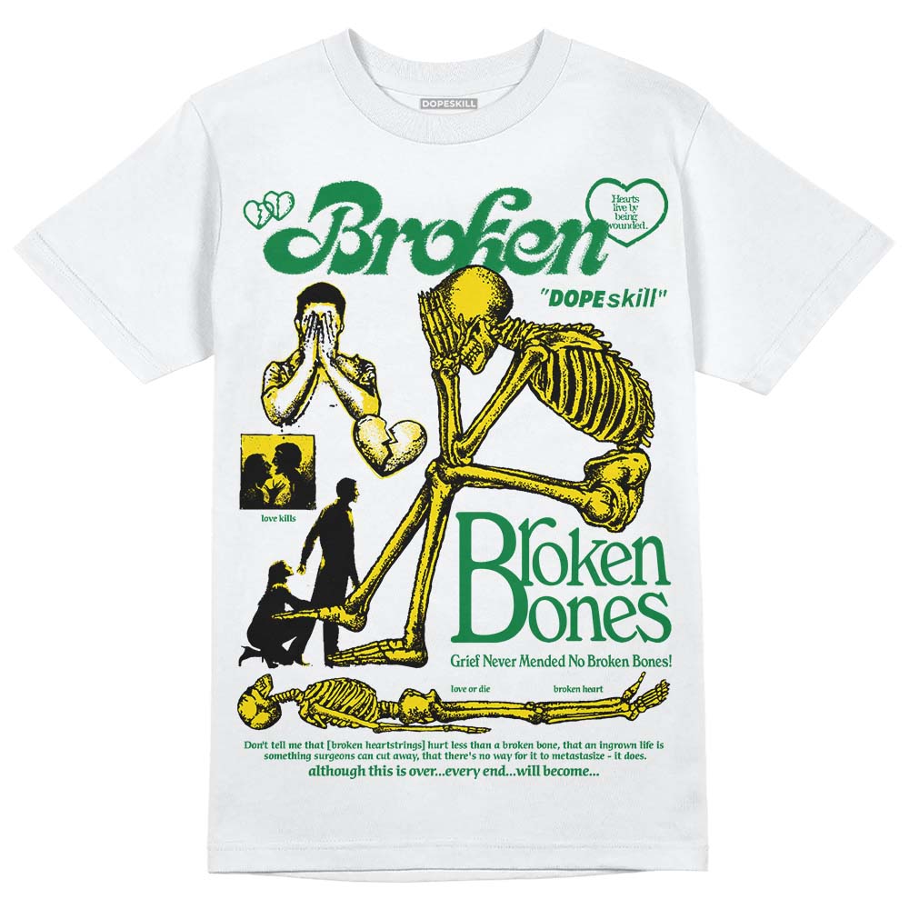 Dunk Reverse Brazil superstreetwear T-Shirt Broken Bones Graphic