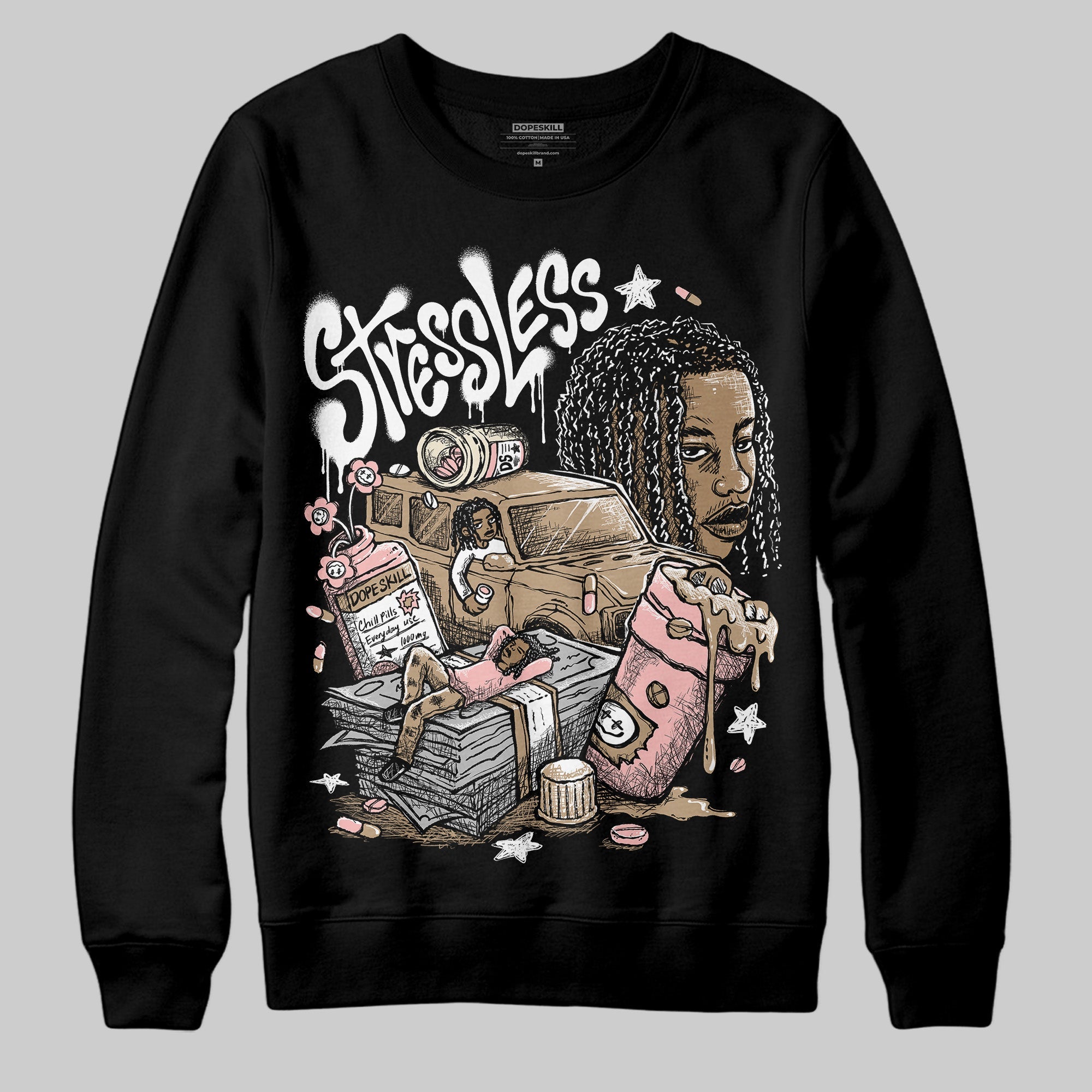 AIR FORCE 1 LINEN superstreetwear Sweatshirt Stressless Graphic