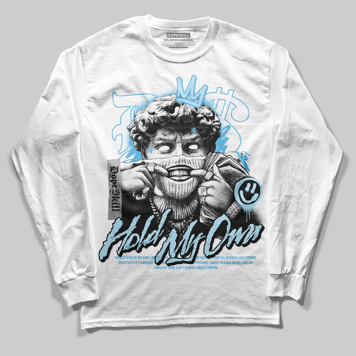 Legend Blue 11s superstreetwear Long Sleeve T-Shirt In My Way Graphic