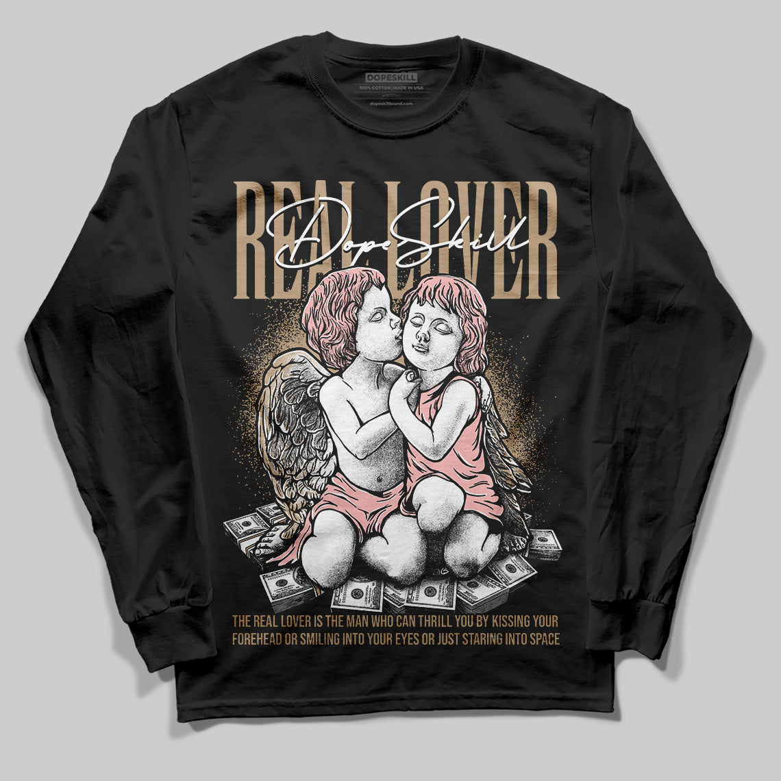 AIR FORCE 1 LINEN superstreetwear Long Sleeve T-Shirt Real Lover Graphic