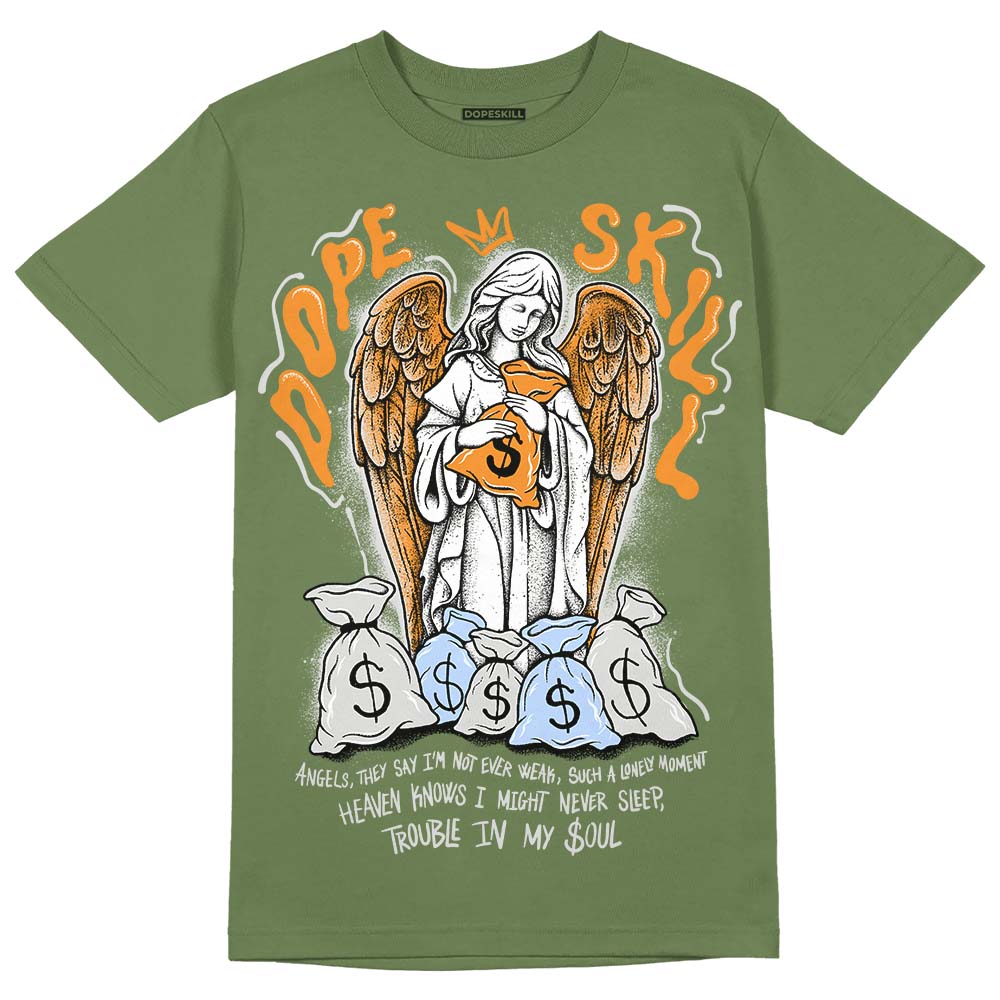 Olive 5s superstreetwear Olive T-shirt Angels Graphic