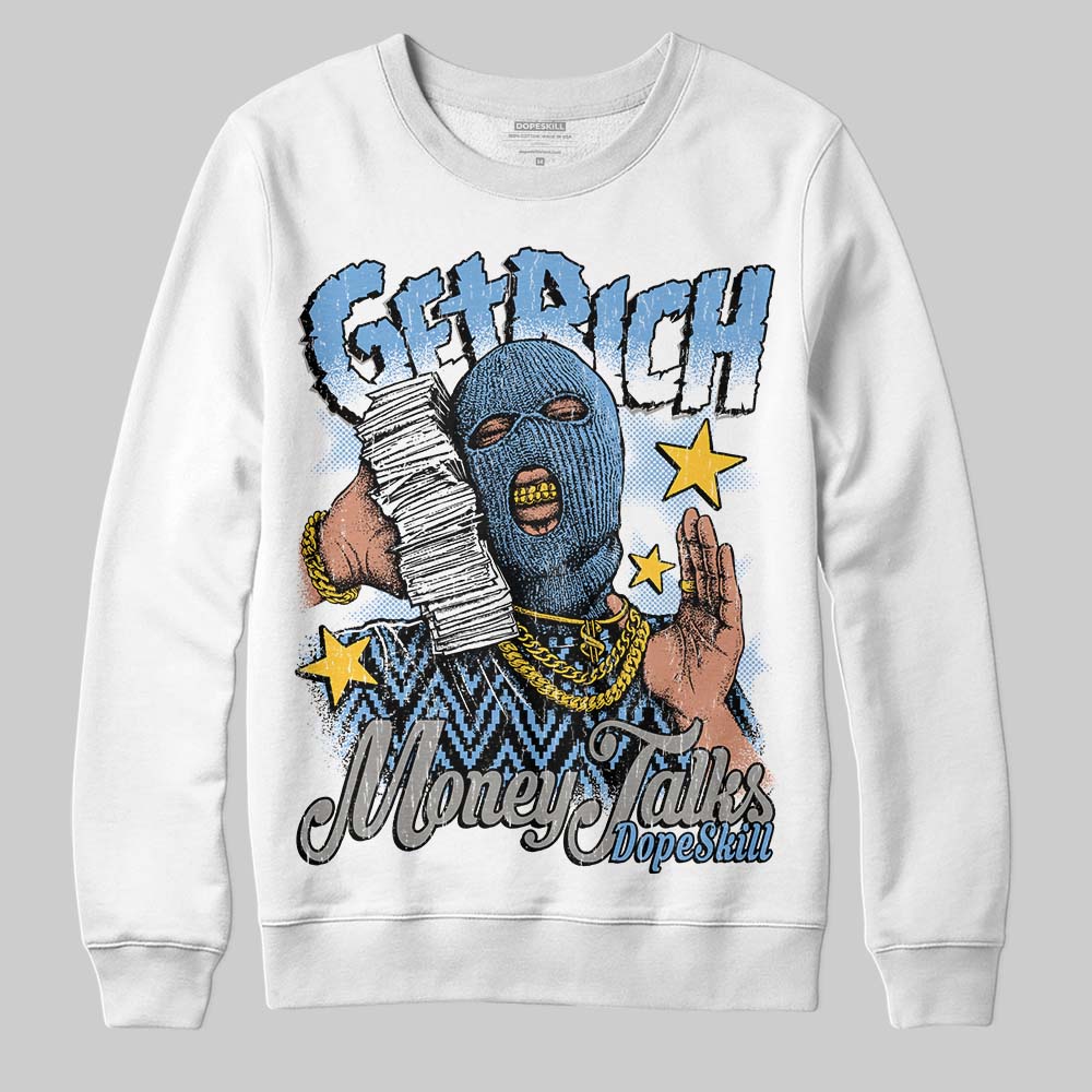 Melo 12s superstreetwear Sweatshirt Get Rich Graphic