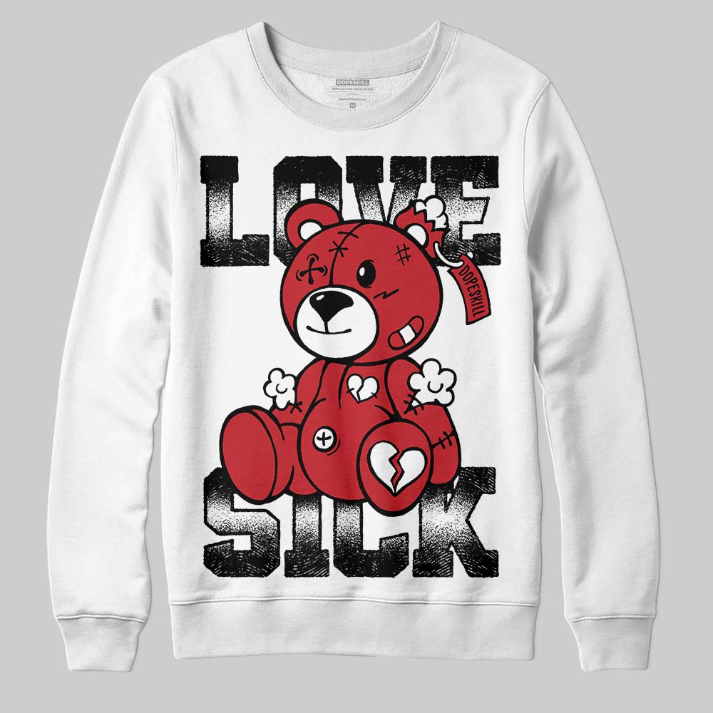 Bred 11s superstreetwear Sweatshirt Love Sick Graphic
