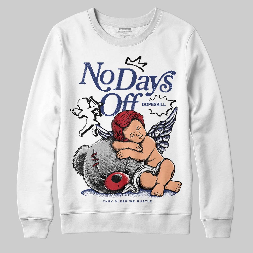 Rare Air Deep Royal Blue 1s superstreetwear Sweatshirt New No Days Off Graphic