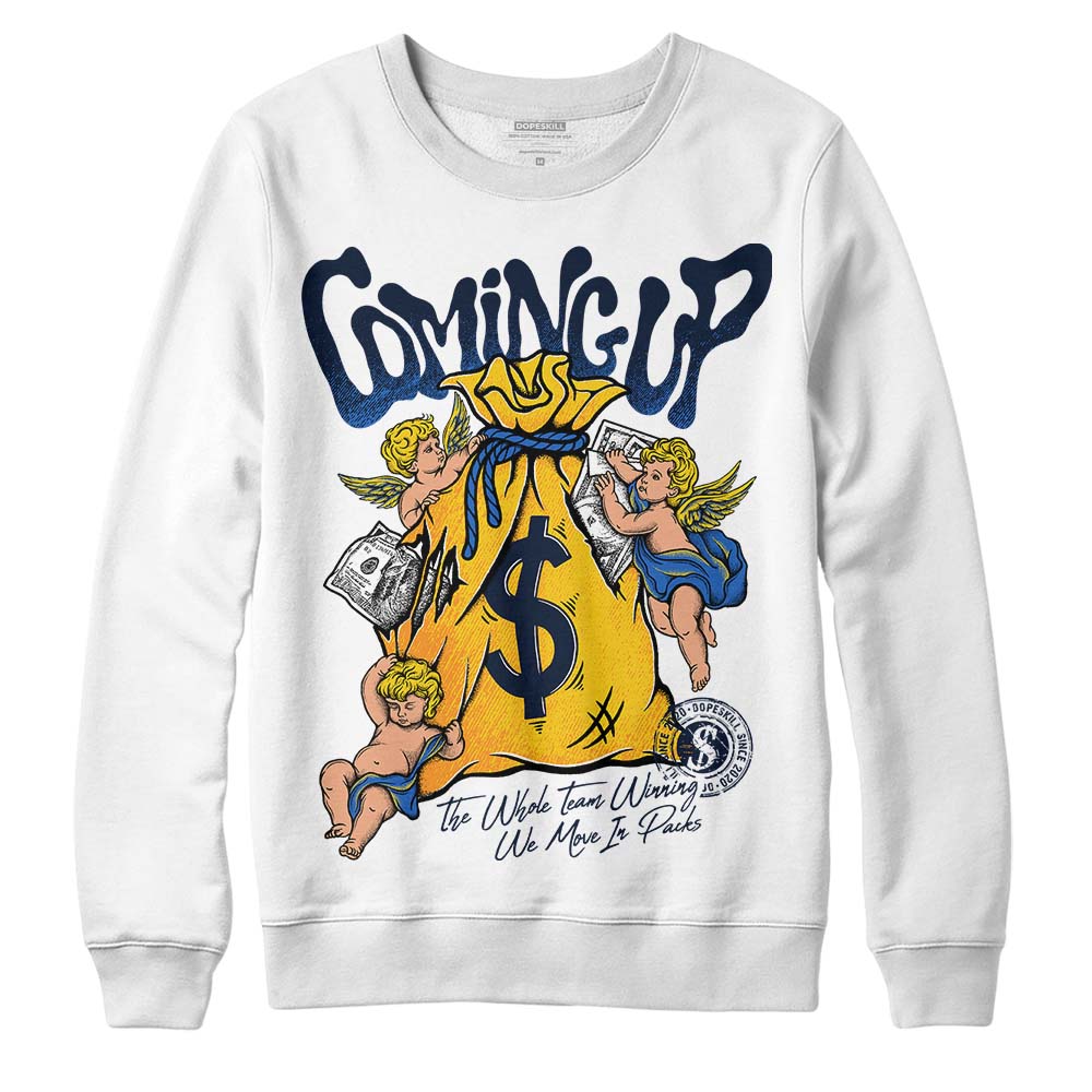 Michigan Dunks superstreetwear Sweatshirt Money Bag Coming Up Graphic