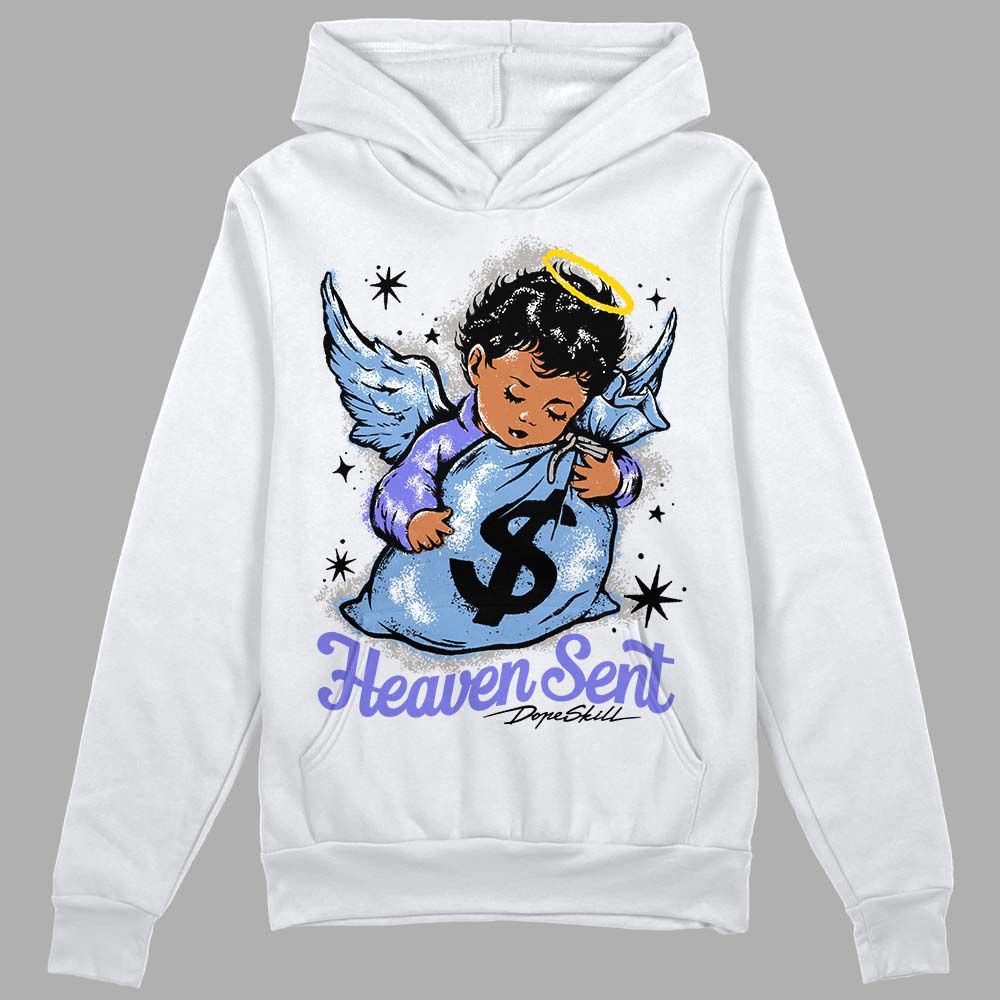 University Blue Collection superstreetwear Hoodie Sweatshirt Heaven Sent Graphic