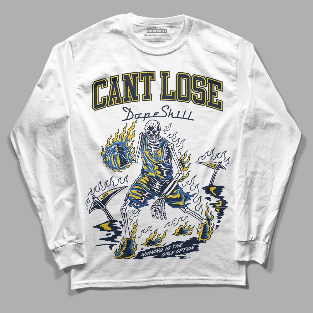 Michigan Dunks superstreetwear Long Sleeve T-Shirt Cant Lose Graphic