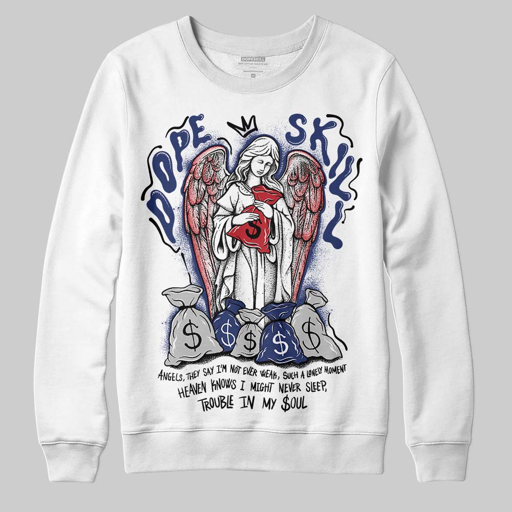 Rare Air Deep Royal Blue 1s superstreetwear Sweatshirt Angels Graphic