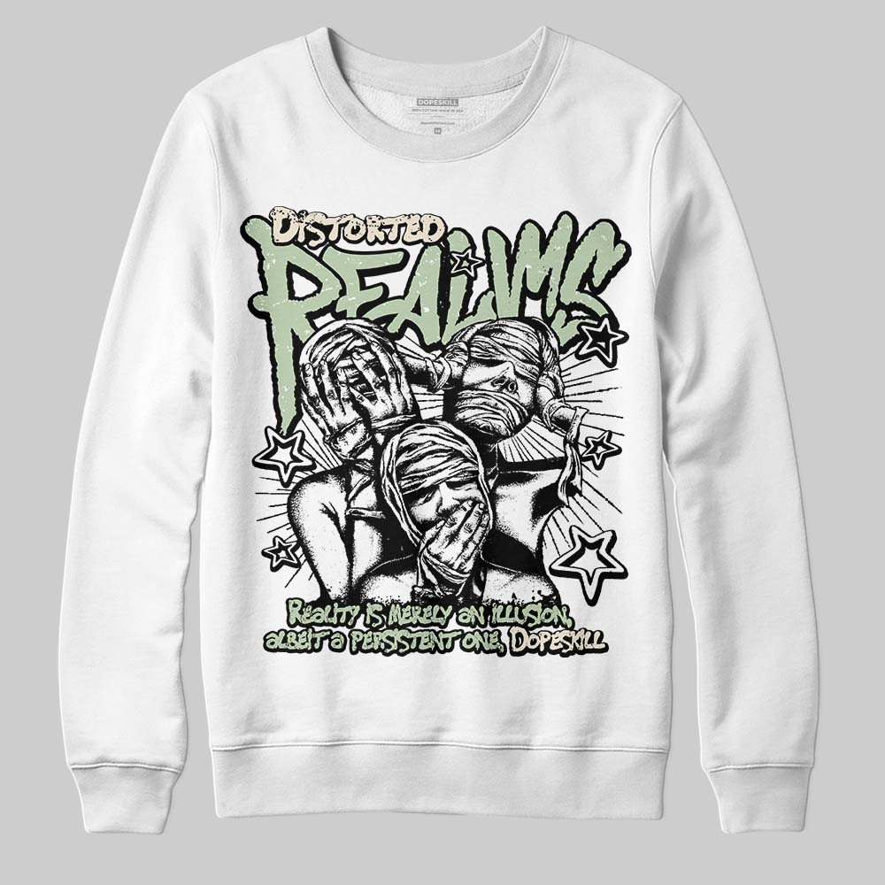 Seafoam 4s 2025 superstreetwear Sweatshirt Distorted Realms Graphic