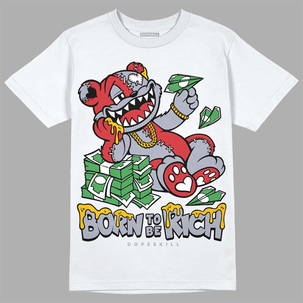 Bred Reimagined 4s superstreetwear T-Shirt Born To Be Rich Graphic