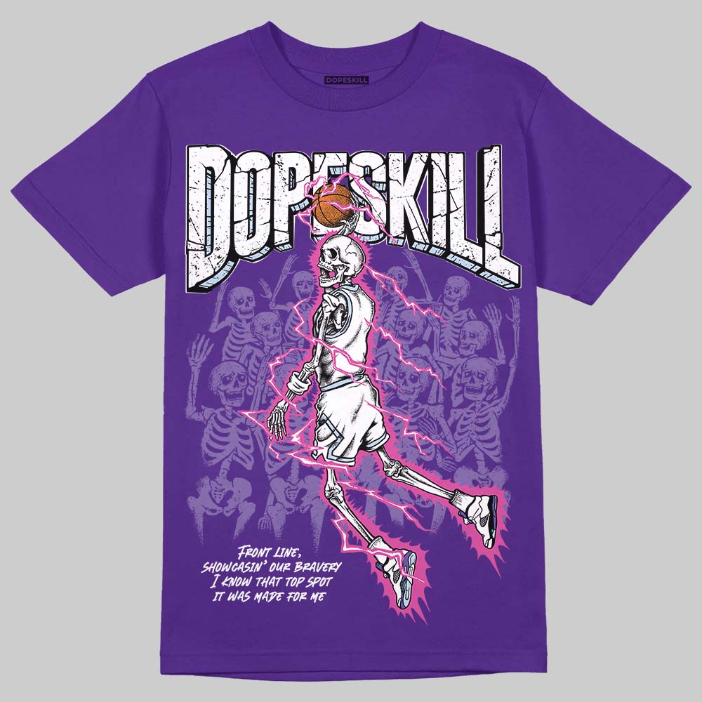 Grape 5s superstreetwear T-Shirt Thunder Dunk Graphic