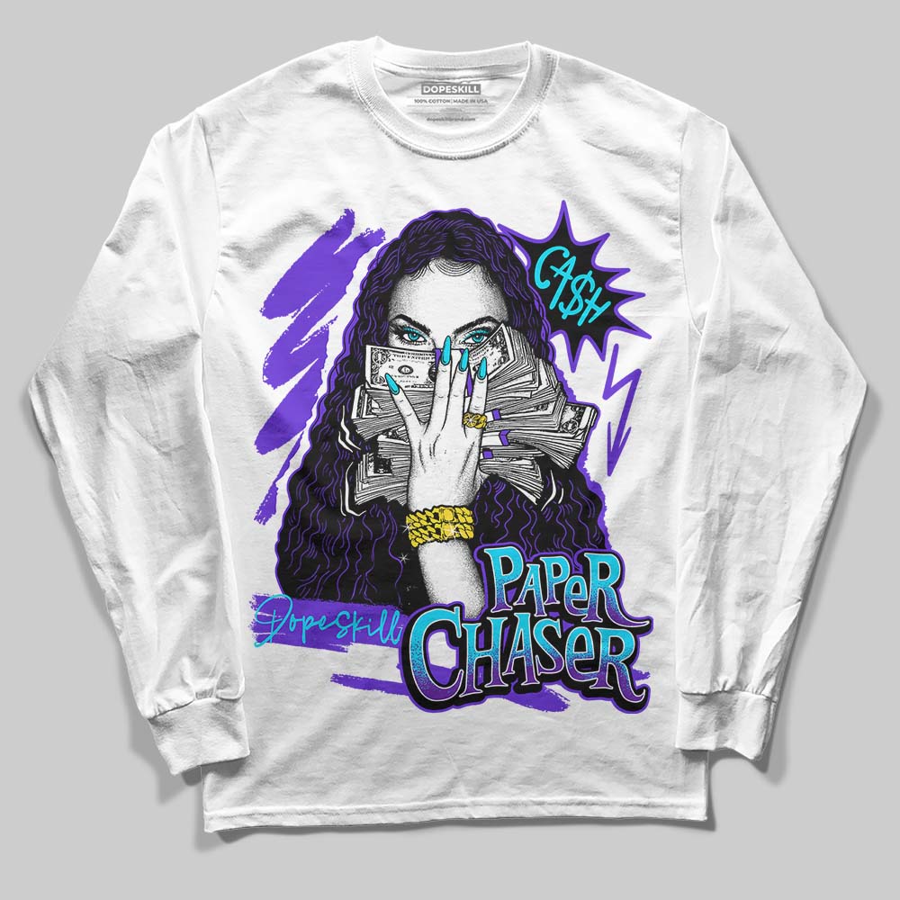 Aqua 6s superstreetwear Long Sleeve T-Shirt NPC Graphic