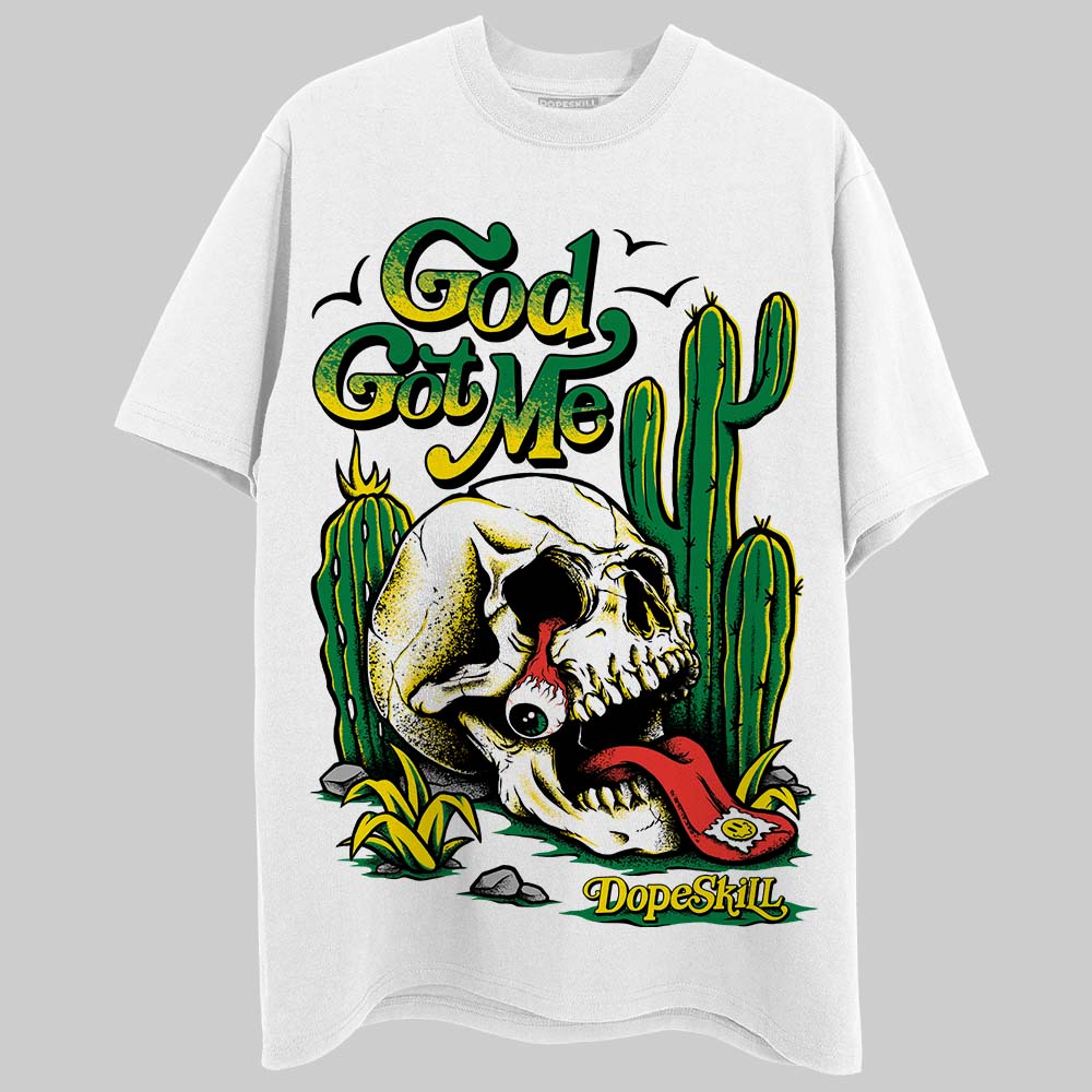 Dunk Reverse Brazil superstreetwear T-Shirt God Got Me Graphic