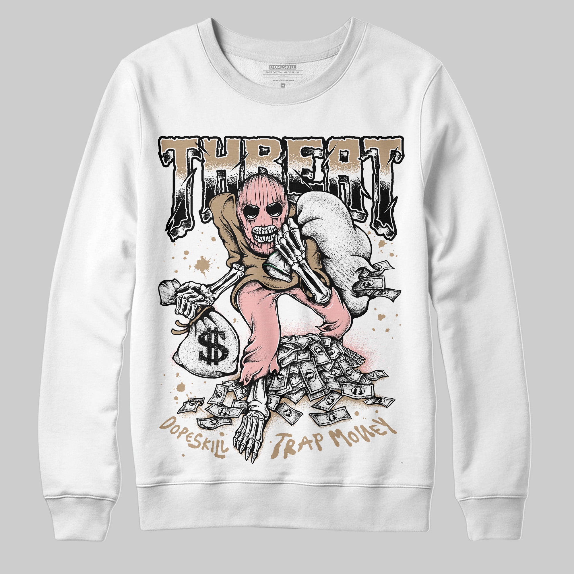 AIR FORCE 1 LINEN superstreetwear Sweatshirt Threat Graphic
