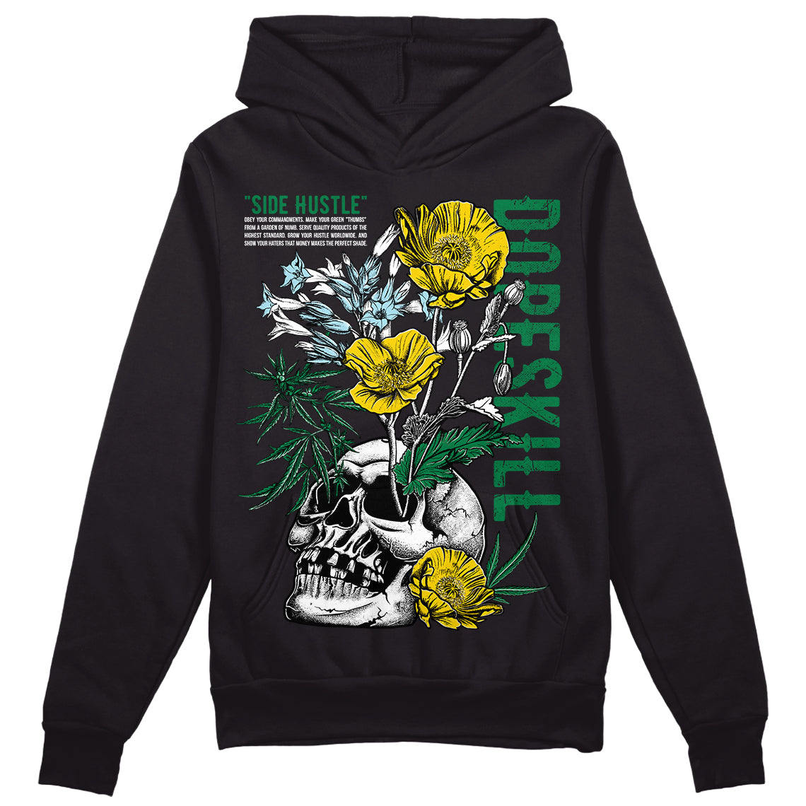 Lucky Green 5s superstreetwear Hoodie Sweatshirt Side Hustle Graphic