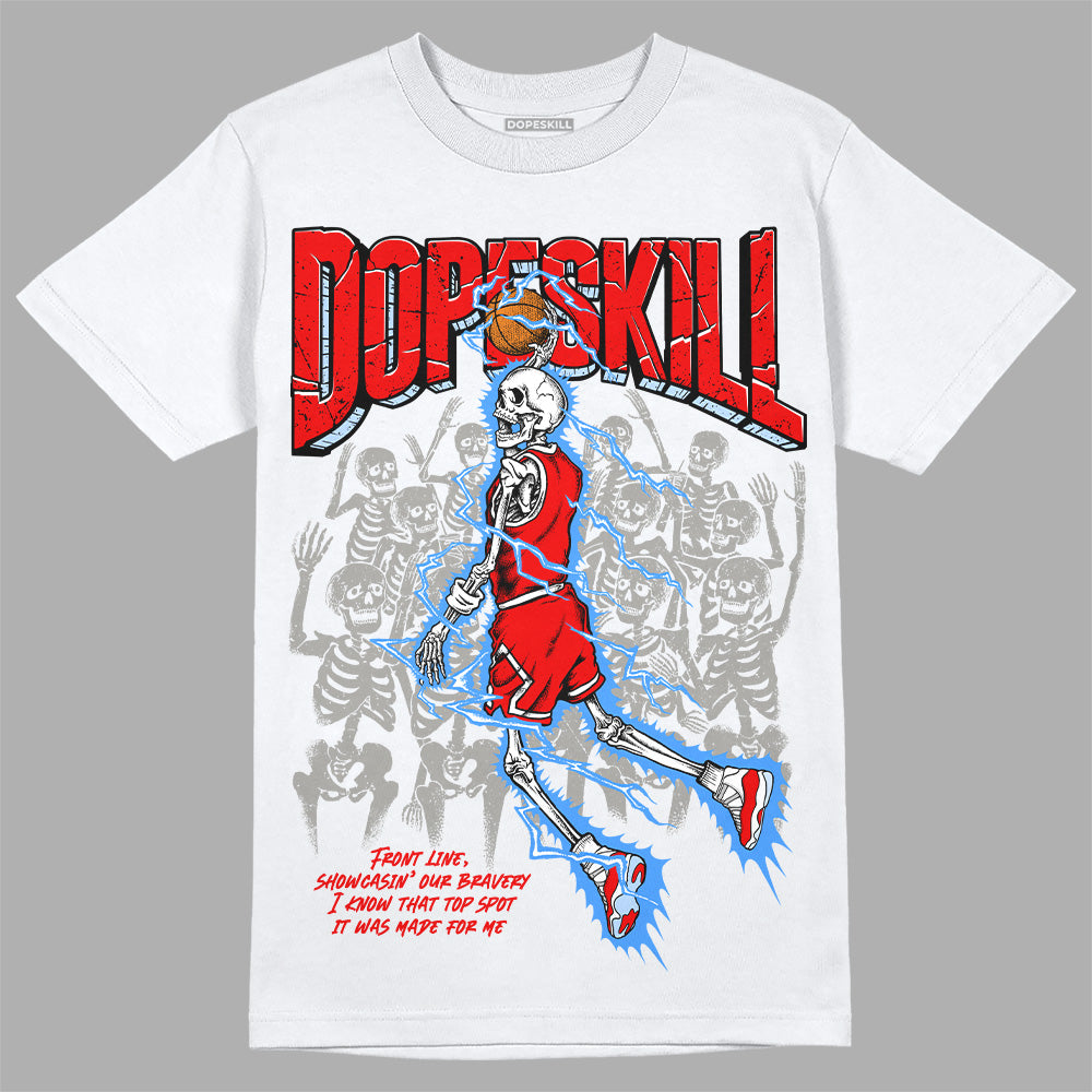 Cherry 11s superstreetwear T-Shirt Thunder Dunk Graphic