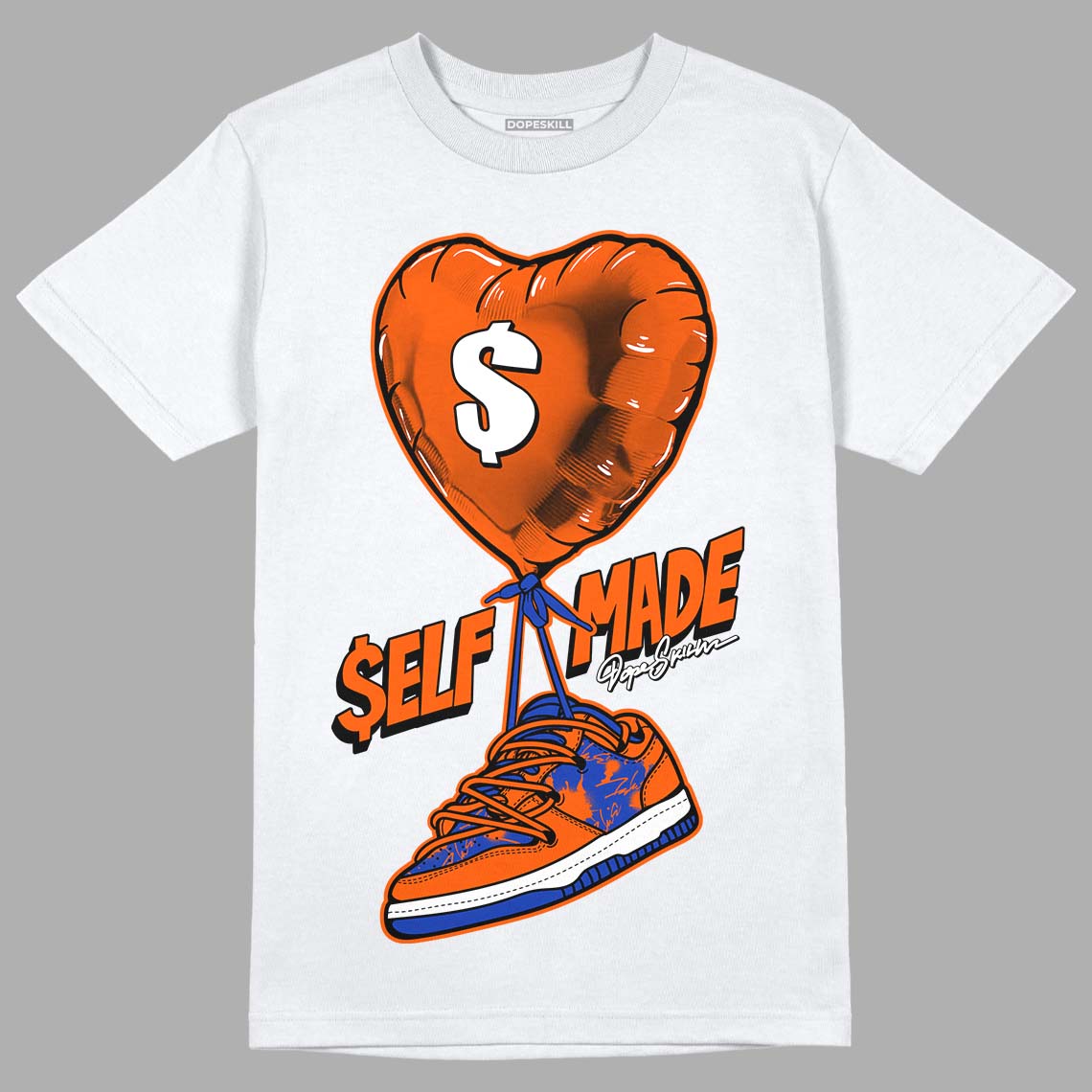 Dunk Low Futura Orange Blaze superstreetwear T-Shirt Self Made Graphic