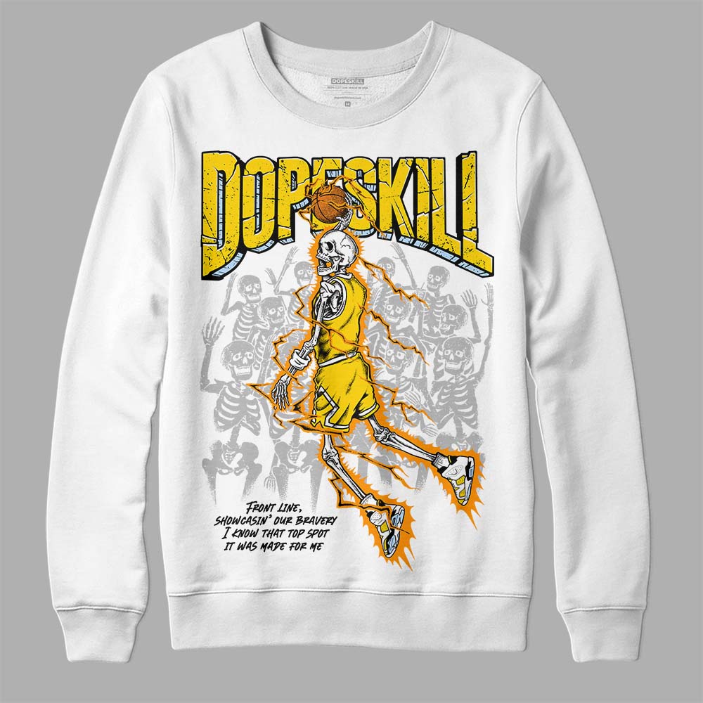 Yellow Ochre 6s superstreetwear Sweatshirt Thunder Dunk Graphic