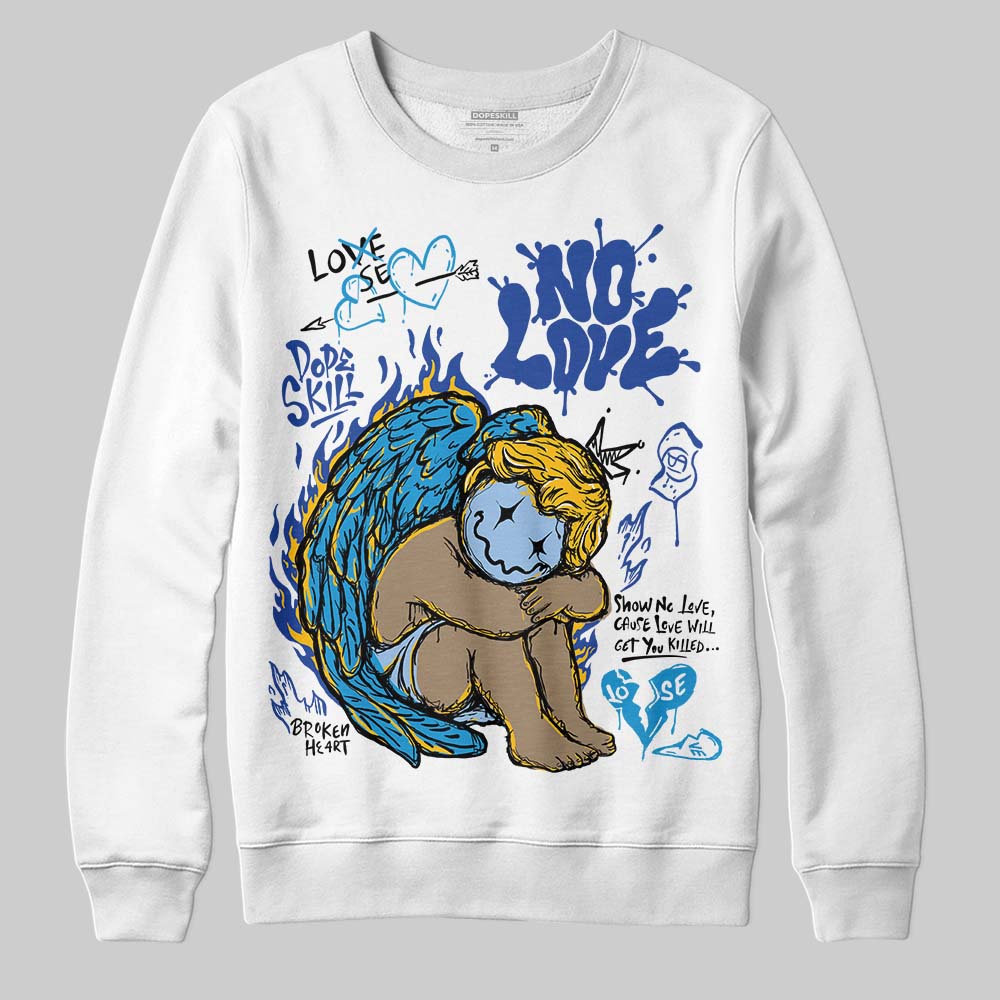Royal Blue Collection superstreetwear Sweatshirt No Love Graphic