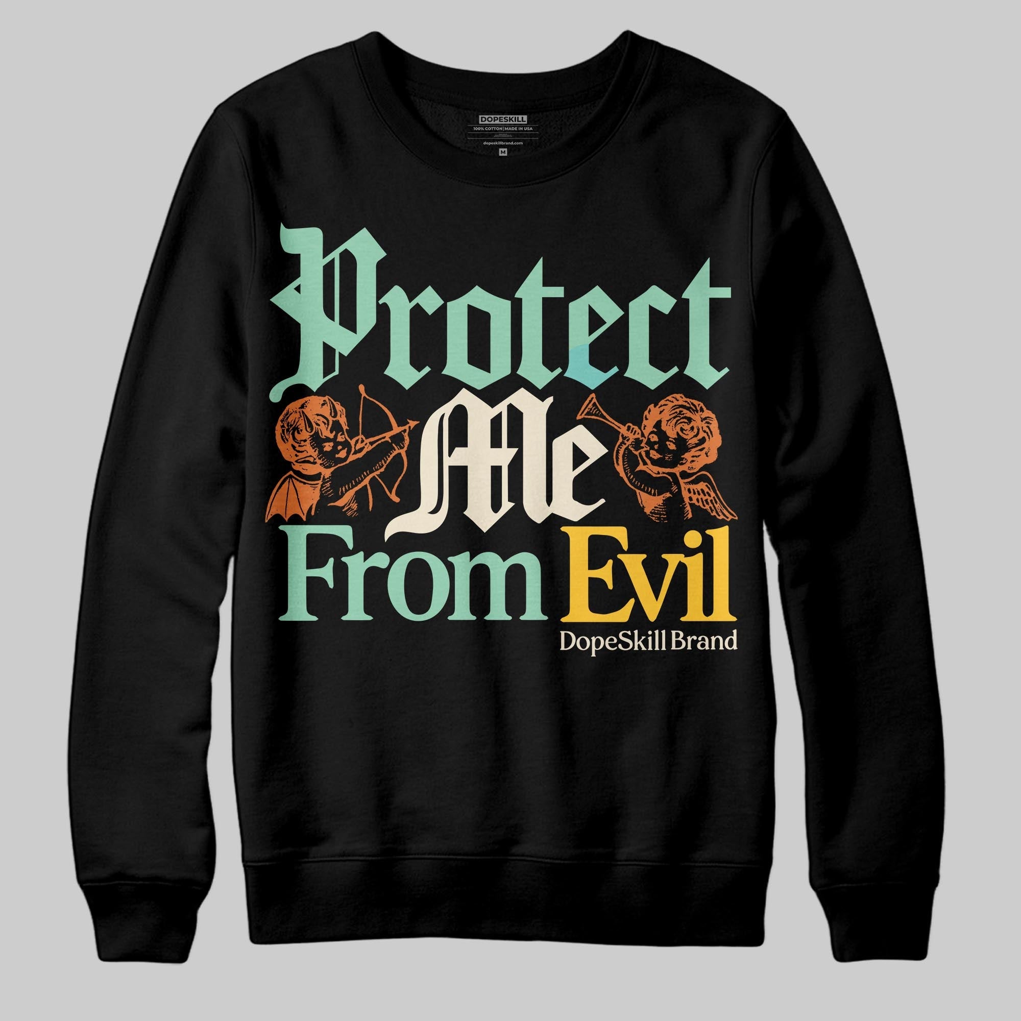 SB Dunk ¡°Rodeo¡± superstreetwear Sweatshirt Protect Me From Evil Graphic