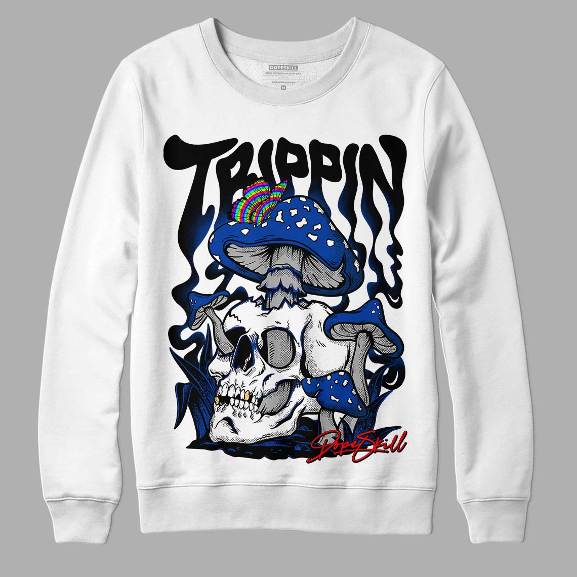 Racer Blue 5s superstreetwear Sweatshirt Trippin Graphic