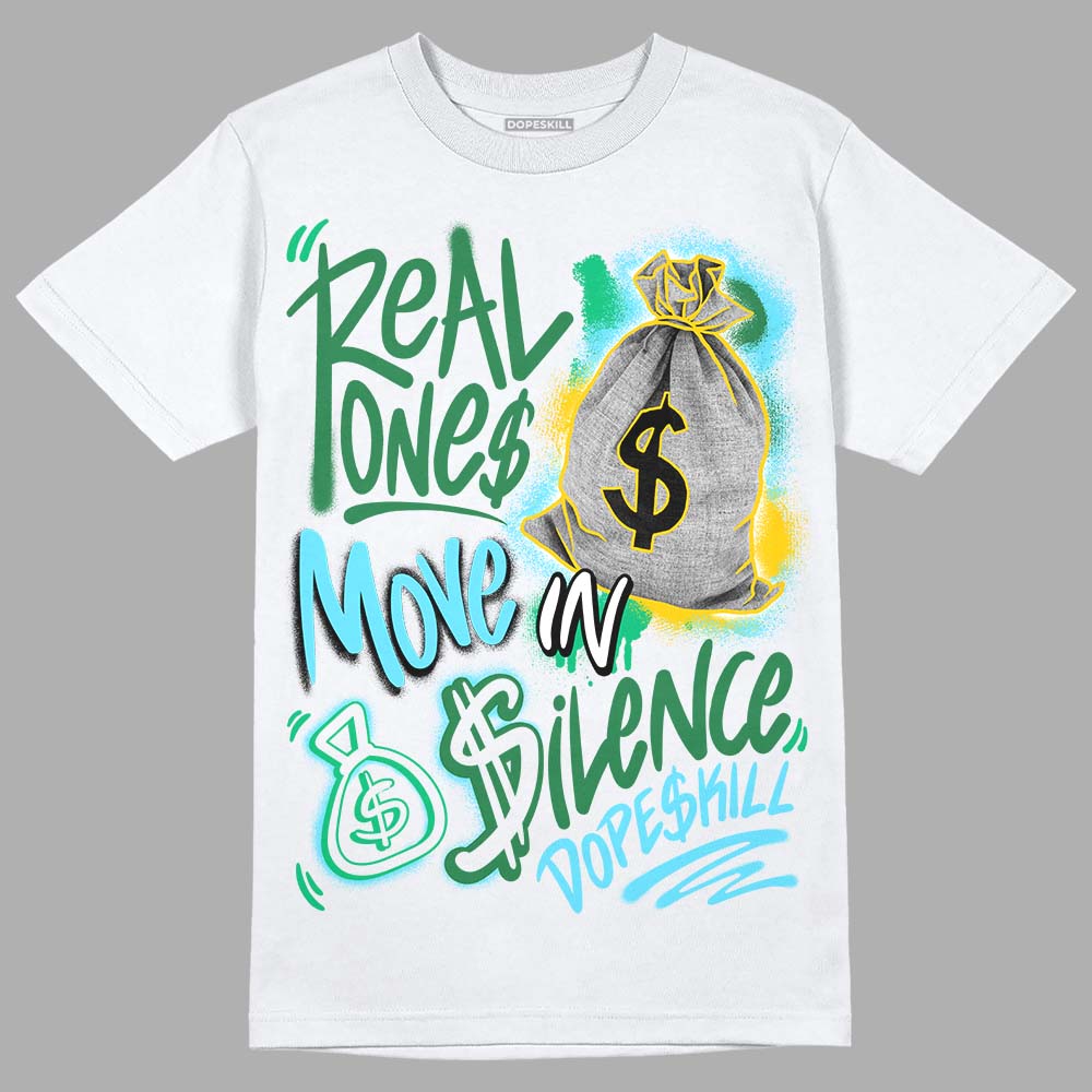 Chunky Dunks superstreetwear T-Shirt Real Ones Move In Silence Graphic