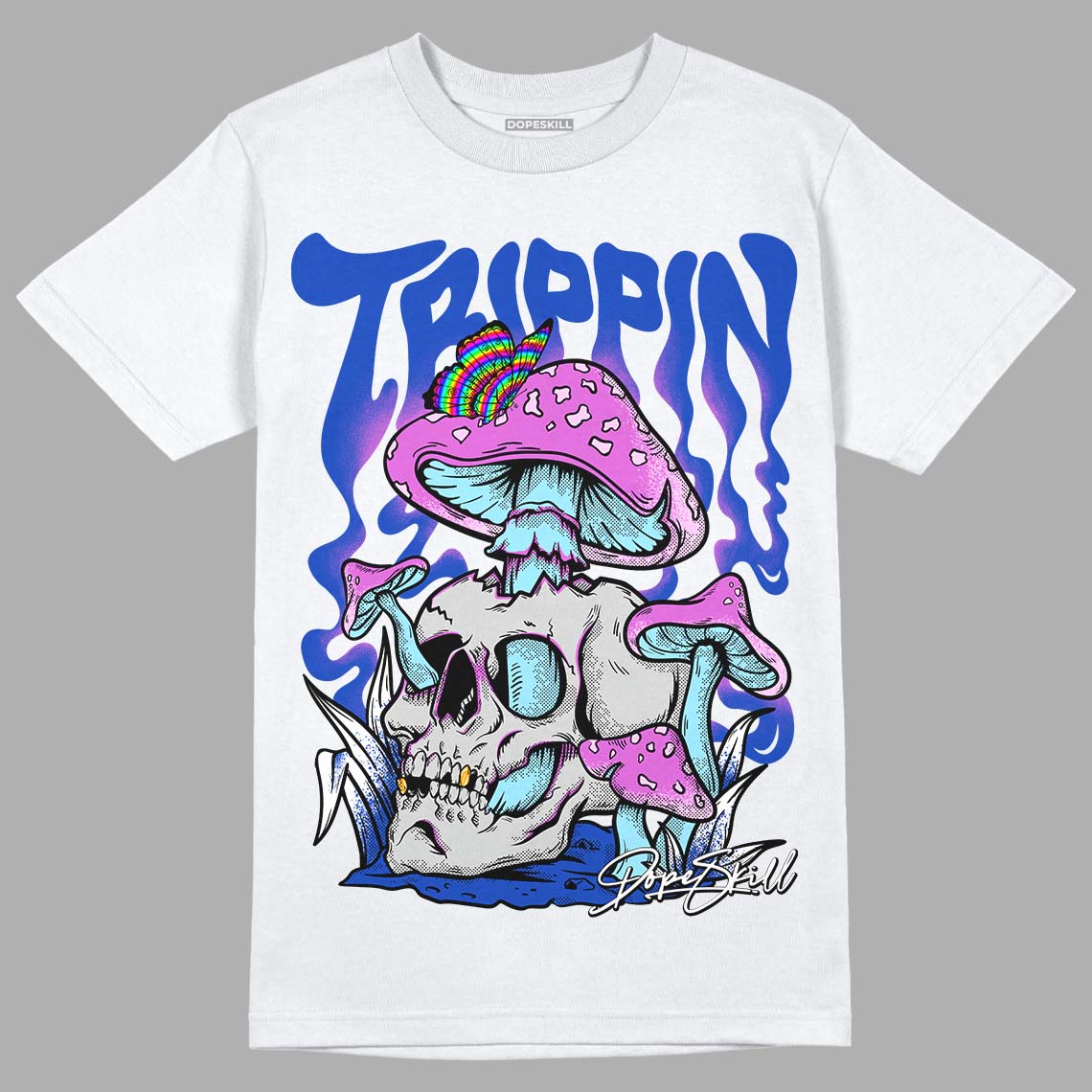 Hyper Royal 12s superstreetwear T-Shirt Trippin Graphic