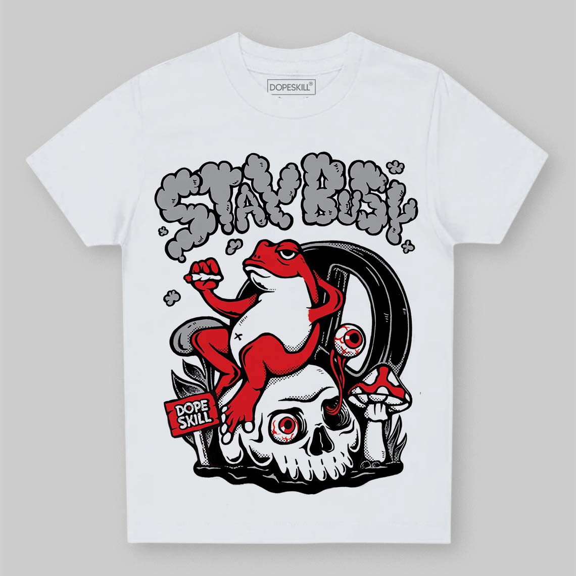 White Thunder 4s superstreetwear Toddler Kids T-shirt Stay Busy Graphic