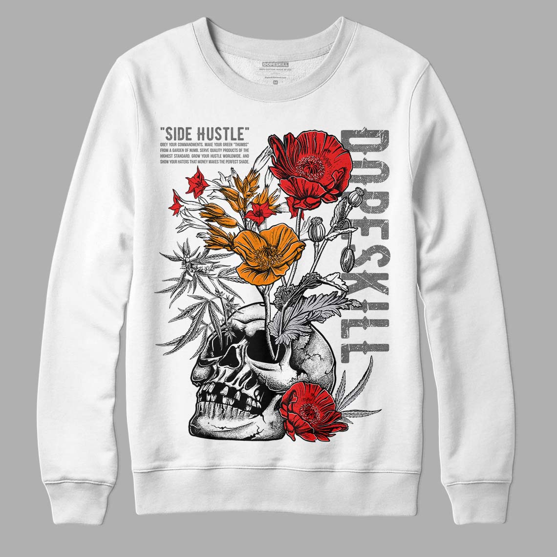 Grey Collection superstreetwear Sweatshirt Side Hustle Graphic