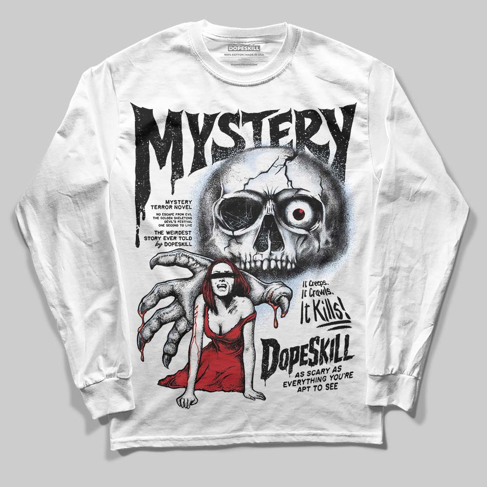 Black Metallic Reimagined 5s superstreetwear Long Sleeve T-Shirt Mystery Ghostly Grasp Graphic