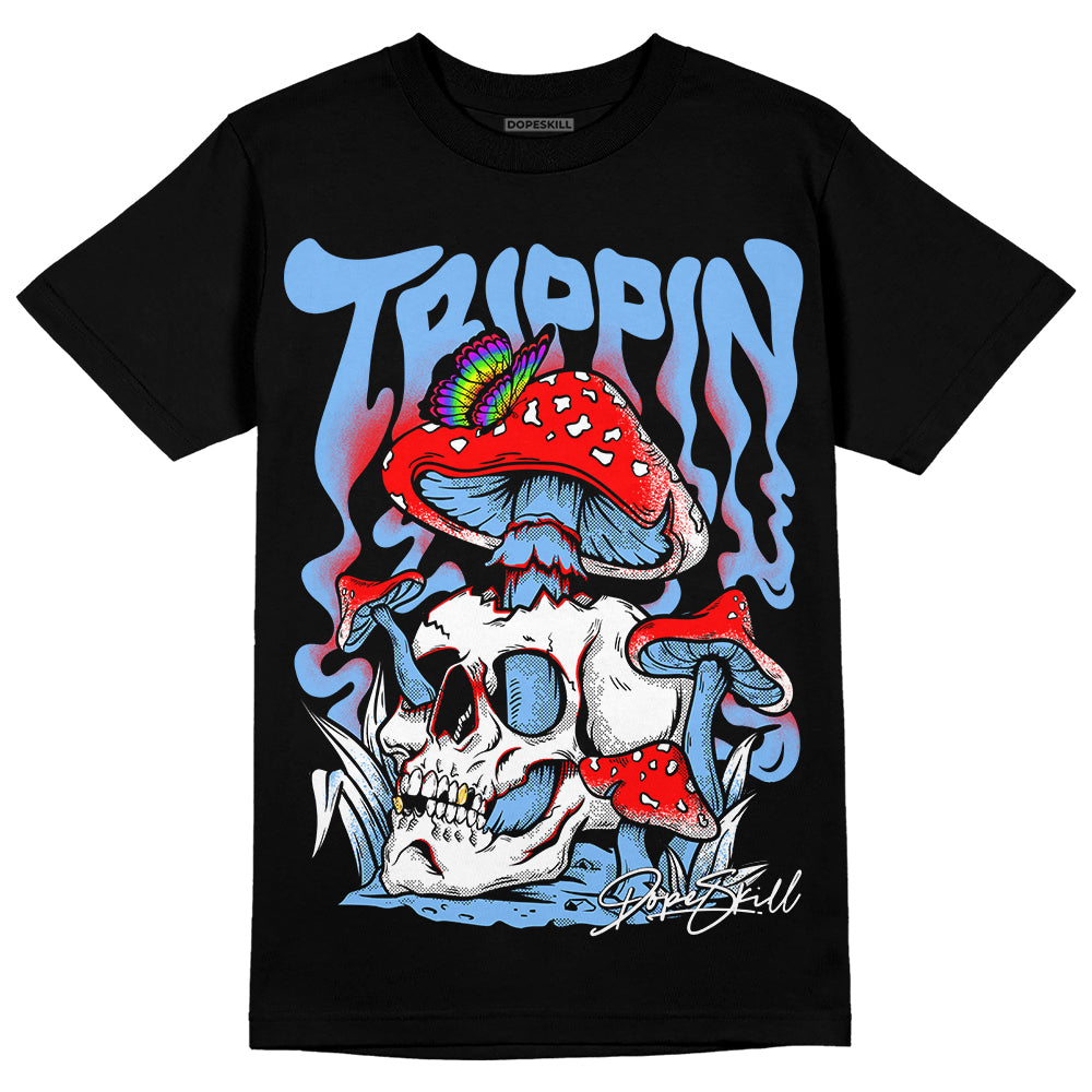 Powder Blue 9s superstreetwear T-Shirt Trippin Graphic