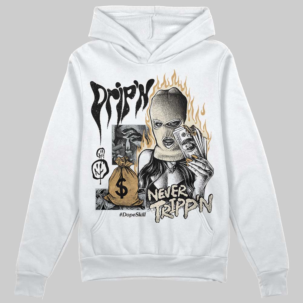 Reverse Metallic 5s superstreetwear Hoodie Sweatshirt Drip'n Never Tripp'n Graphic