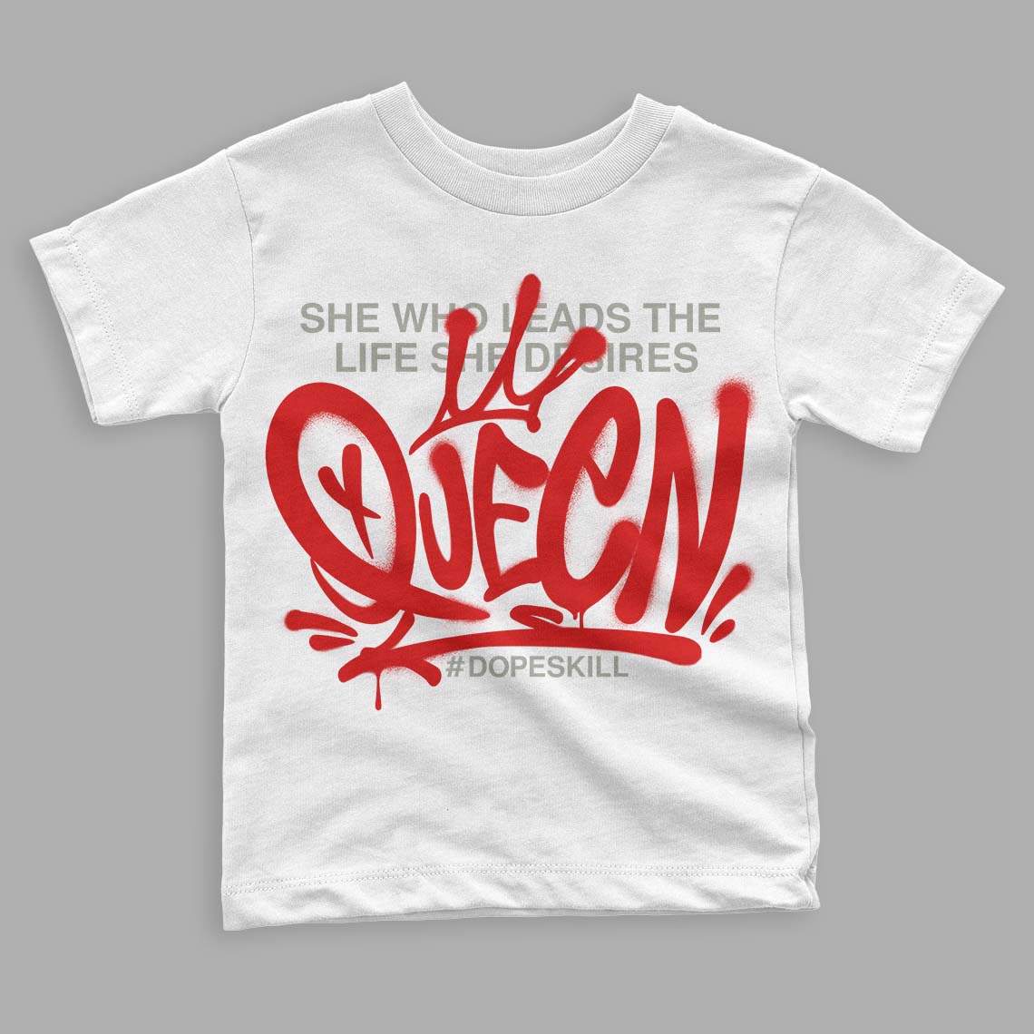 Fire Red 3s superstreetwear Toddler Kids T-shirt Queen Graphic