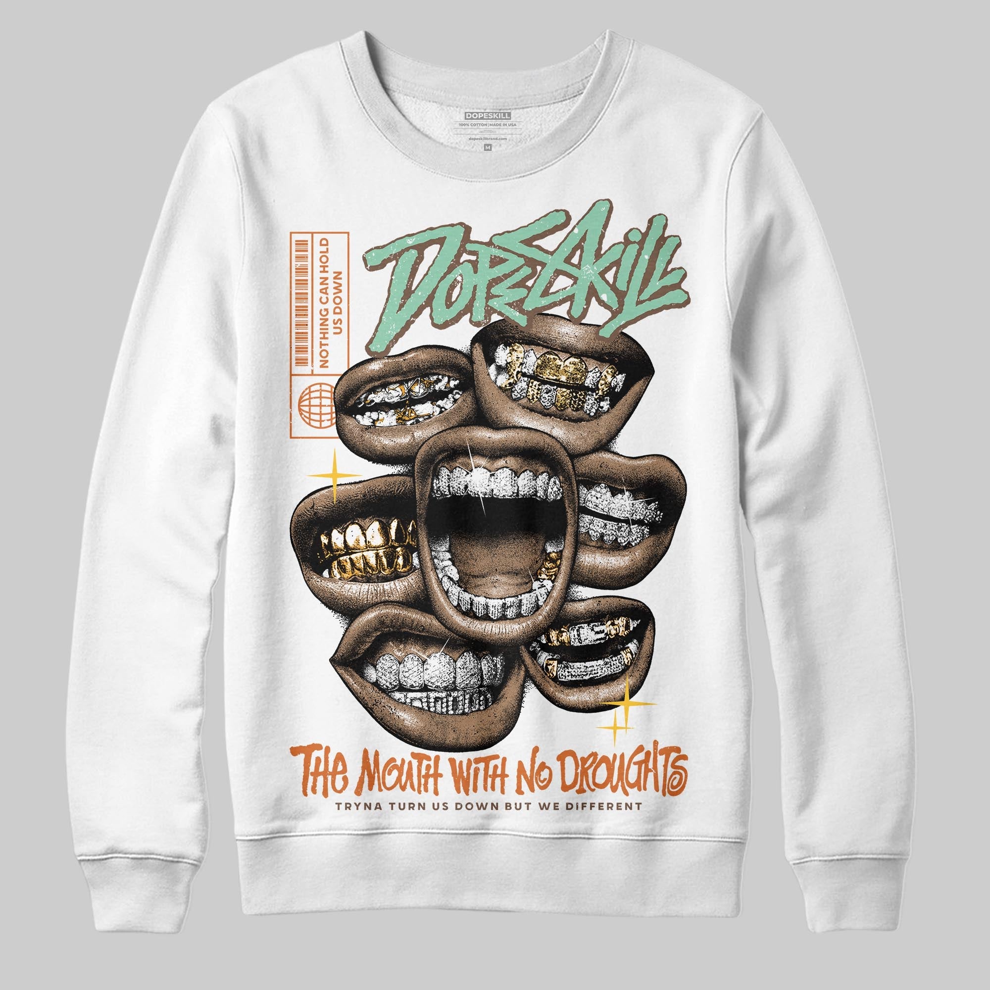 SB Dunk ¡°Rodeo¡± superstreetwear Sweatshirt The Mouth With No Droughts Graphic