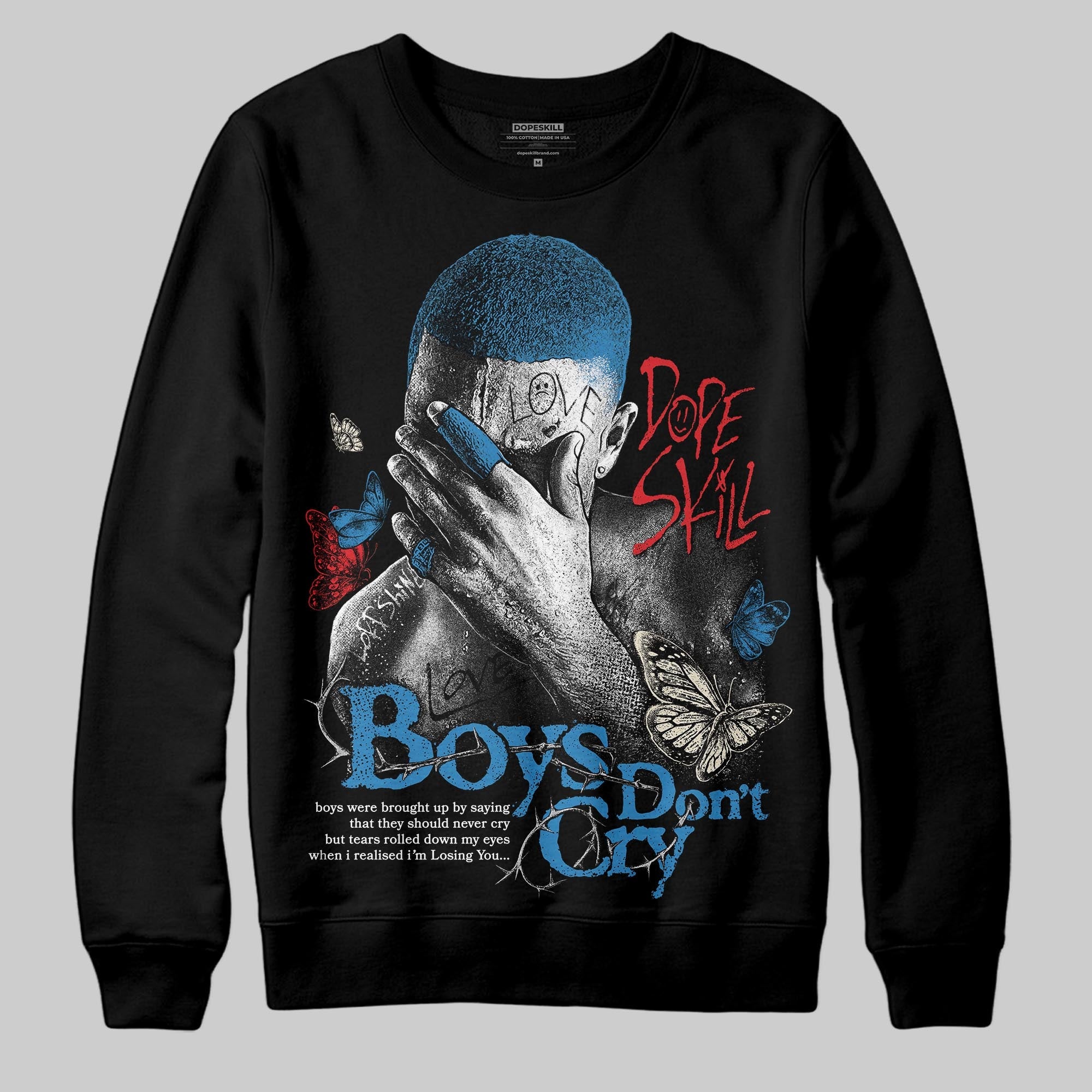 Rare Air 3s superstreetwear Sweatshirt Boys Don't Cry Graphic