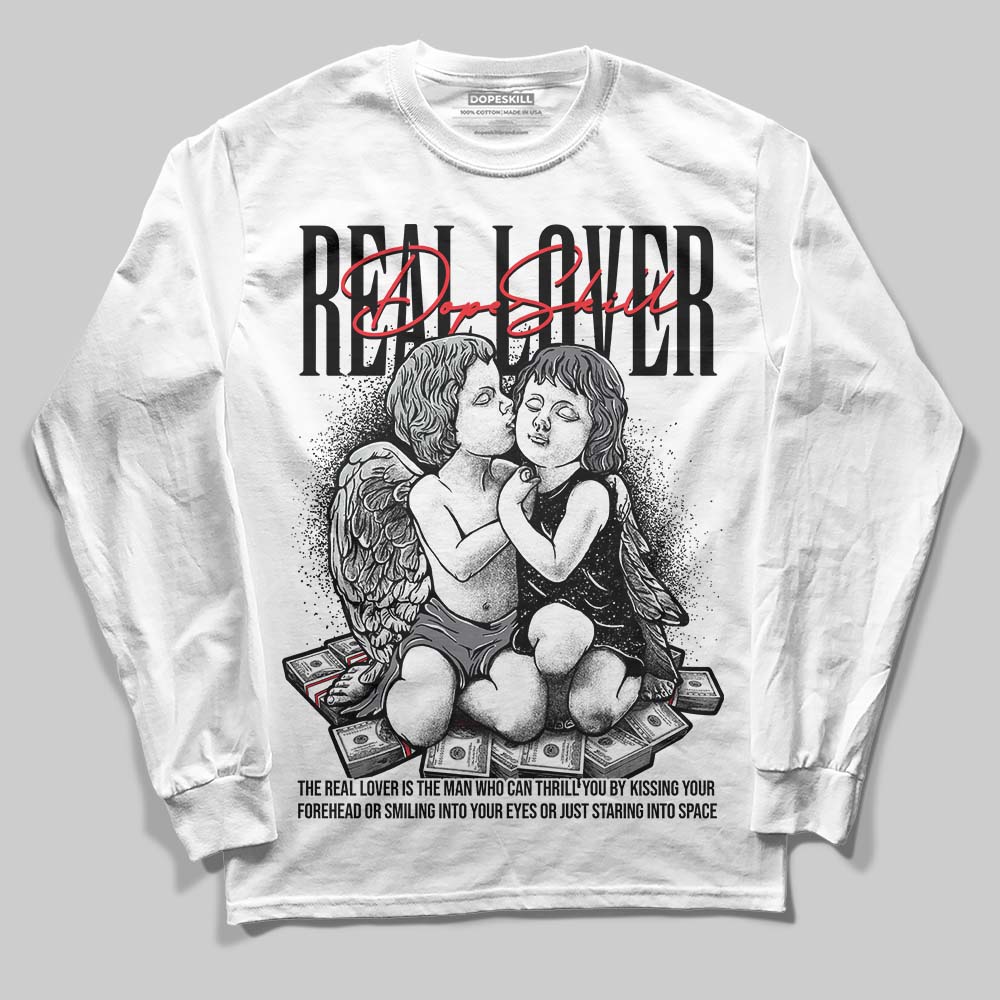 Fear 4s superstreetwear Long Sleeve T-Shirt Real Lover Graphic
