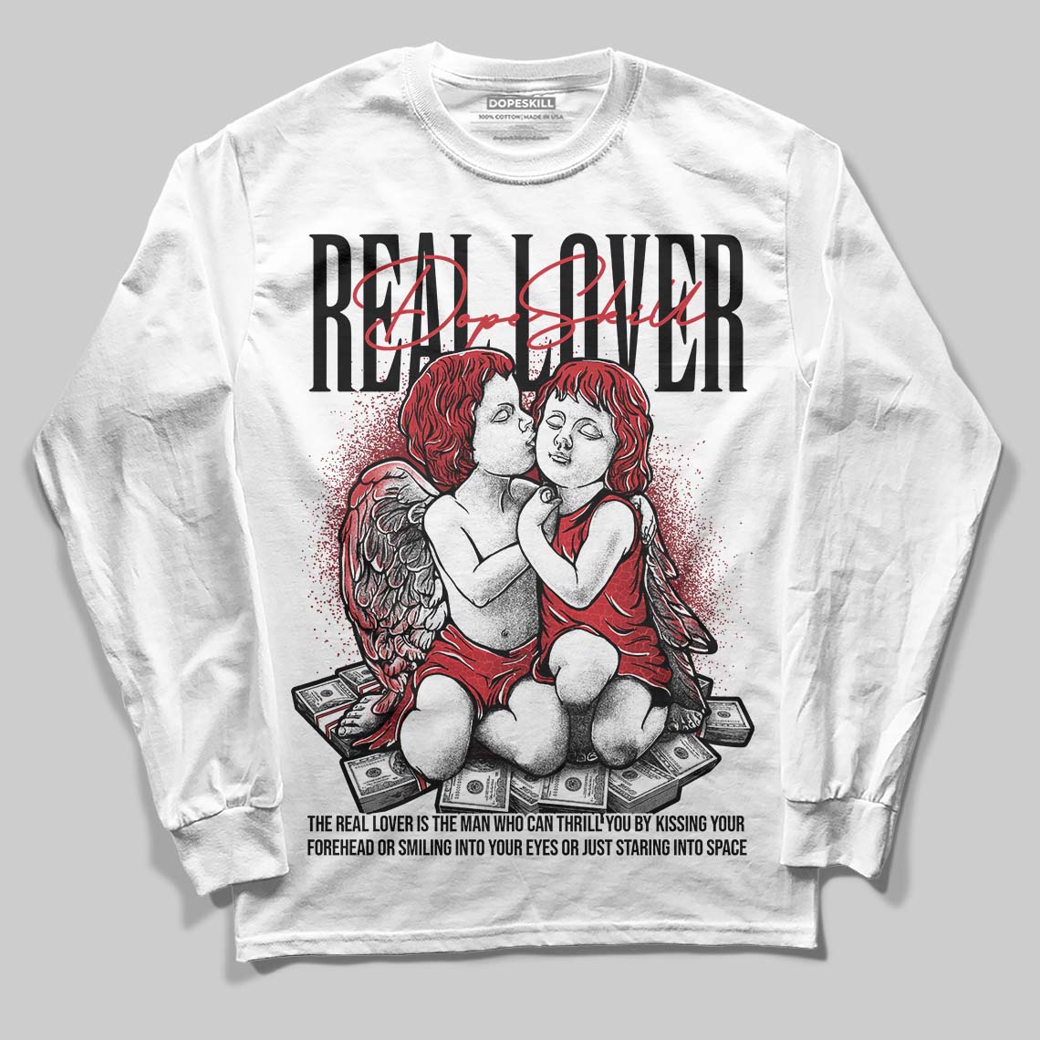 Ruby 1s superstreetwear Long Sleeve T-Shirt Real Lover Graphic