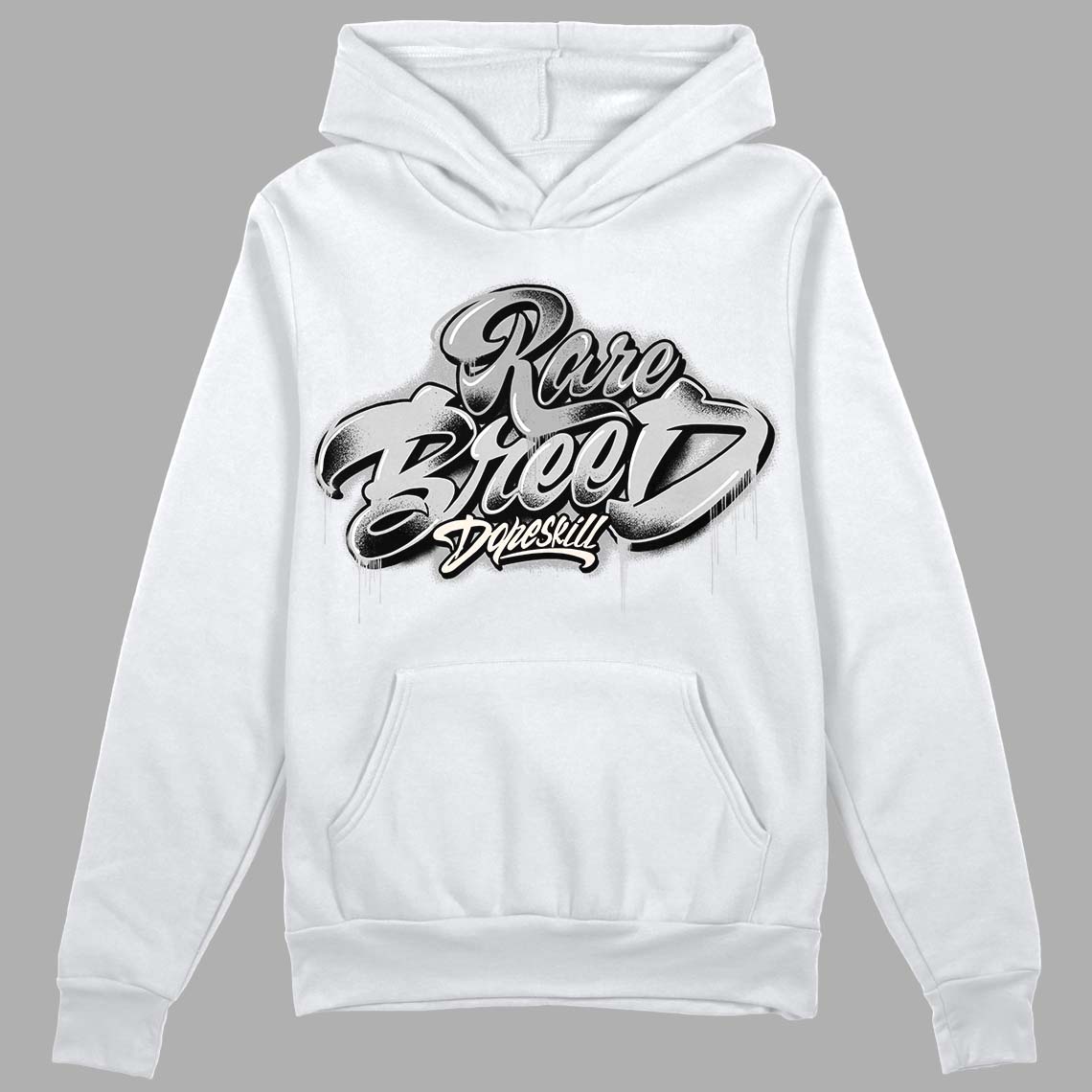 Off Noir 3s superstreetwear Hoodie Sweatshirt Rare Breed Type Graphic