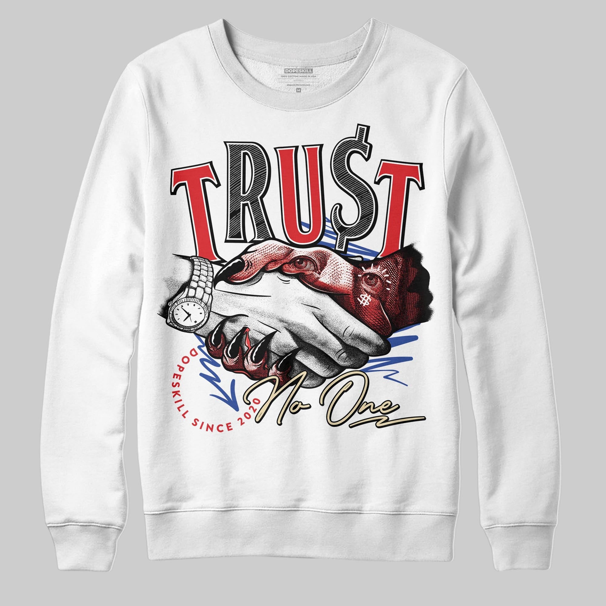 Seoul 2.0 3s superstreetwear Sweatshirt Trust No One Graphic