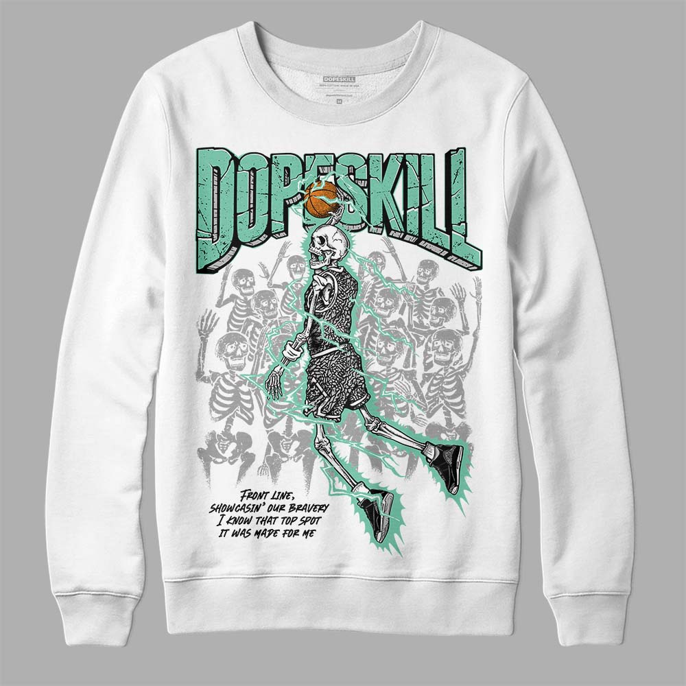 Green Glow 3s superstreetwear Sweatshirt Thunder Dunk Graphic
